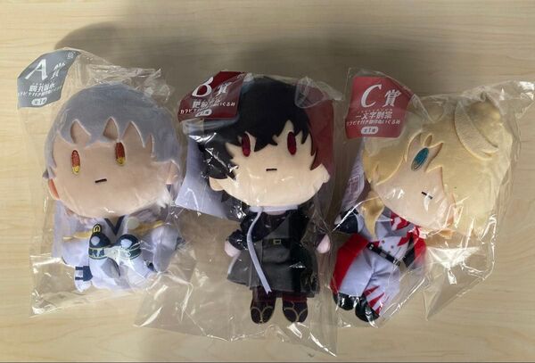刀剣乱舞 御伴散歩 フリューくじ A賞 B賞 C賞 セット ぬいぐるみ