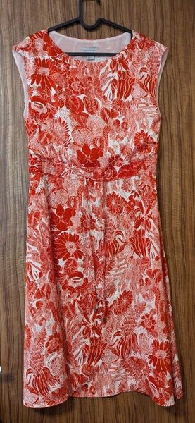 【美品】H&M ノースリーブ ワンピース 花柄 XXS