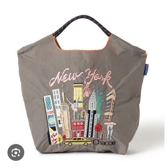 ☆ボールアンドチェーン チャコット コラボ エコバッグ ニューヨーク NY