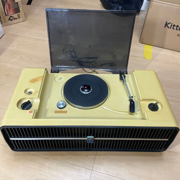 VICTOR STE-7300 日本ビクター レコードプレーヤー ジャンク 昭和家電