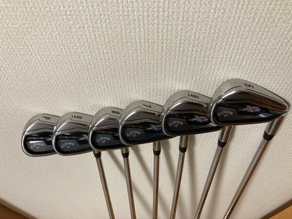 【名器】 Callaway XR アイアン 5番~9番 PW 6本セット NS.PRO950GH フレックスS キャロウェイ