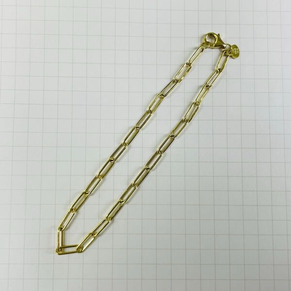 18金 ブレスレット 約20センチ ユニセックス