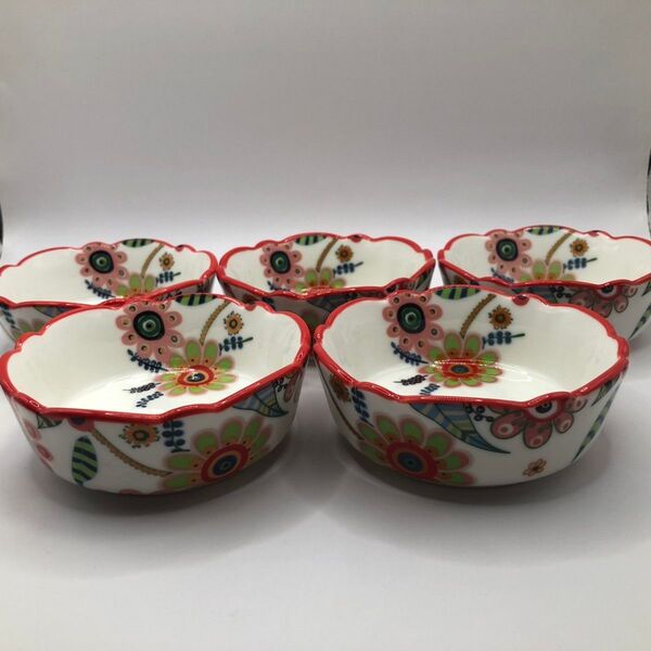花柄 小鉢 5点セット 新品未使用