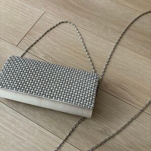 3WAY パーティーバッグ 結婚式 お呼ばれ オケージョン ショルダーバッグ チェーンバッグ パーティー パールキラキラ