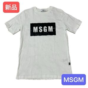 MSGM MILANO ロゴプリントTシャツ KIDSサイズ レディース 新品