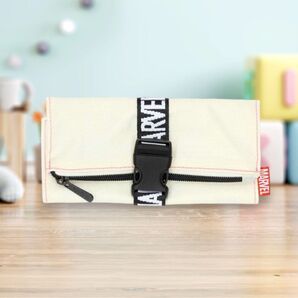 サンスター文具 マーベル ロールペンケース キャラパレ ベージュ