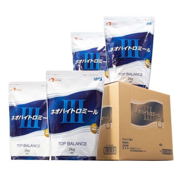 介護食 とろみ剤 ネオハイトロミールIII 2kg 賞味期限2027.03 ×4袋