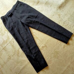 INHERIT インヘリット ダークグレー スラックス Mサイズ オシャレ 人気