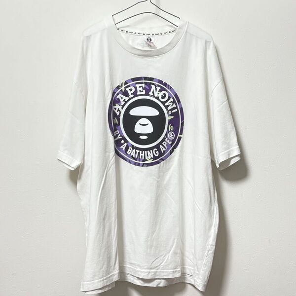 A Bathing Ape 半袖 Tシャツ AAPE NOW! エイプ カモフラ XXL