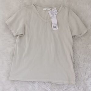 新品 SM2 blue サマンサモスモス ブルー ピグメントTシャツ M ダメージ加工