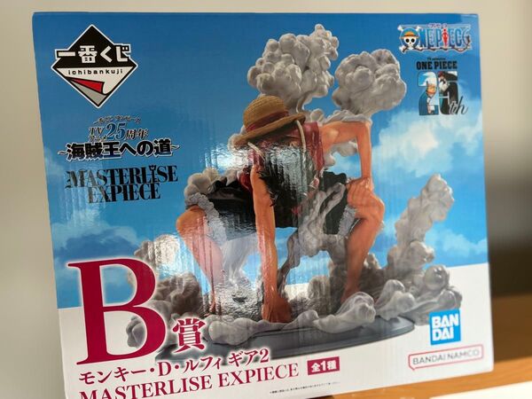 ワンピース 一番くじ B賞 ルフィ ギア2 海賊王への道 モンキー D MASTERLISE EXPIECE