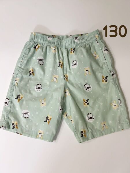 UNIQLO ユニクロ ポケモン ステテコ 半ズボン ハーフパンツ ルームウェア パジャマ キッズ 130cm