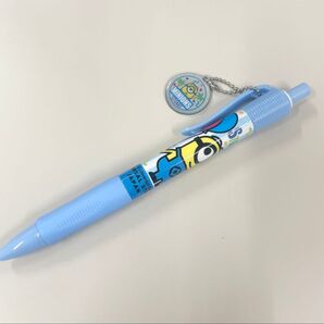 未使用美品 USJ ユニバ ミニオンズ MINIONS チャーム付きボールペン ブラック