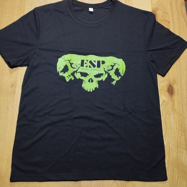 新品 ESP スカルデザイン Tシャツ L