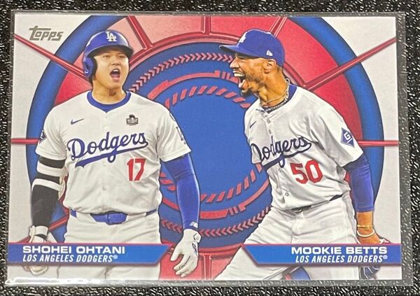 大谷翔平 ムーキーベッツTopps 2025 Series 2 インサートガード