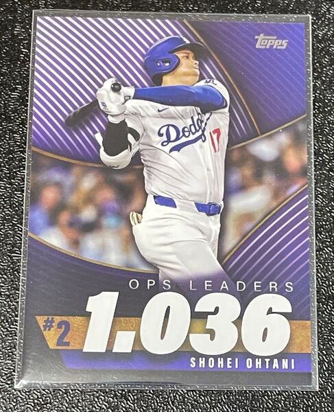 大谷翔平 Topps 2025 Series 2 インサート OPS