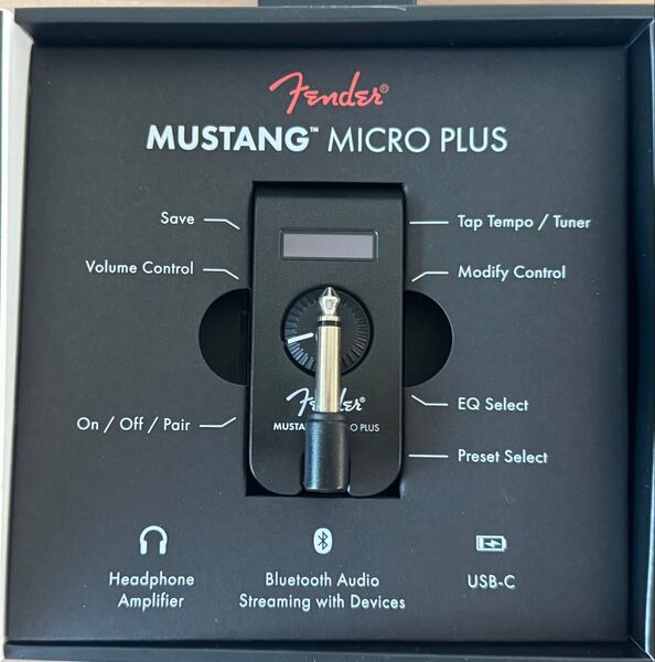 Fender MUSTANG MICRO PLUS ギター/ベース ヘッドホンアンプ
