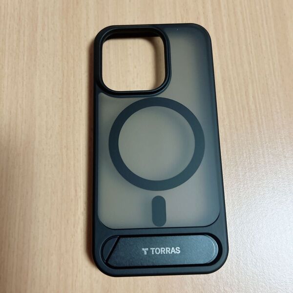 iPhone 15 Pro 用 ケース マグネット搭載 ワイヤレス充電 半透明 TORRAS iPhone 用ケース ケース