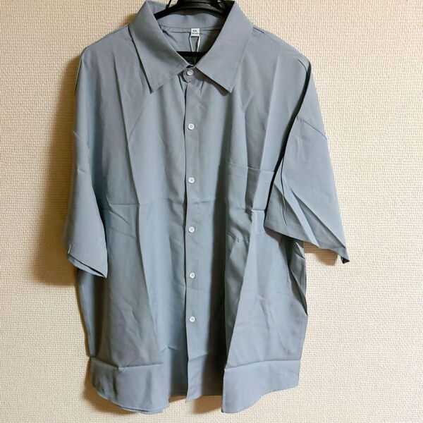 訳あり★メンズ シャツ 夏服 メンズ 半袖 長袖 冷感 通気性 ワイシャツ 大きい シャツ 半袖シャツ