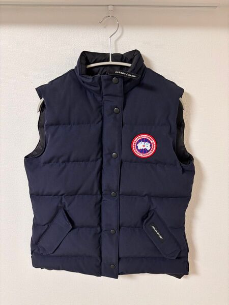 CANADA GOOSE カナダグース ダウンベスト ネイビー Mサイズ
