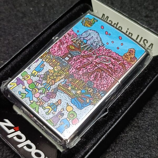 【新品未使用】JTメビウス×鳥山シュウ コラボ ZIPPO SAKURA 2025年モデル【限定非売品】