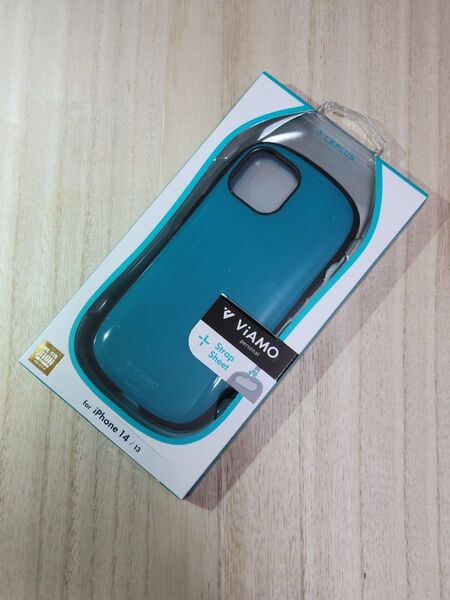 未使用品★iPhone 14/13★耐衝撃ハイブリッドケース ViAMO personal★ソリッドターコイズ