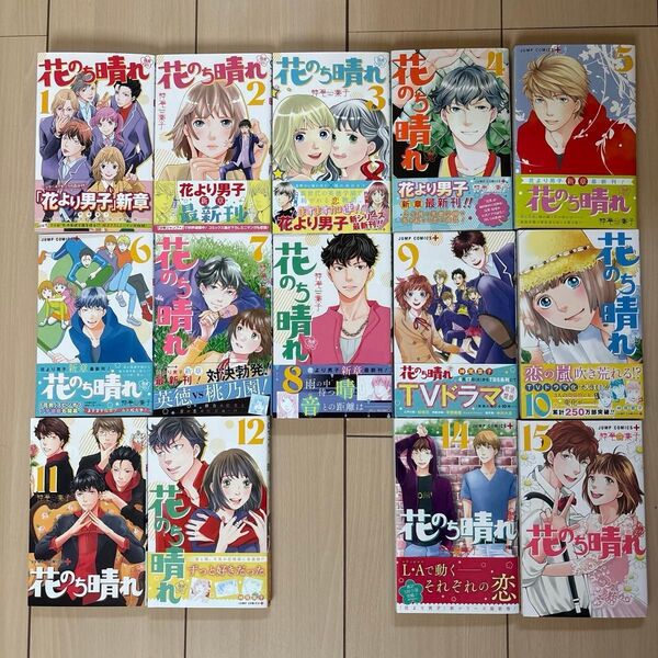 神尾葉子 花のち晴れ 1巻〜12巻、14巻、15巻 キャットストリート 1巻〜7巻 計21冊セット