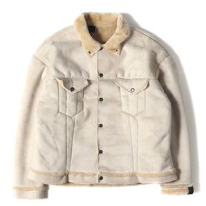 最終値下げ!早いもの勝ち エヌハリウッド n.hoolywood 22AW フェイク ムートン ブルゾン