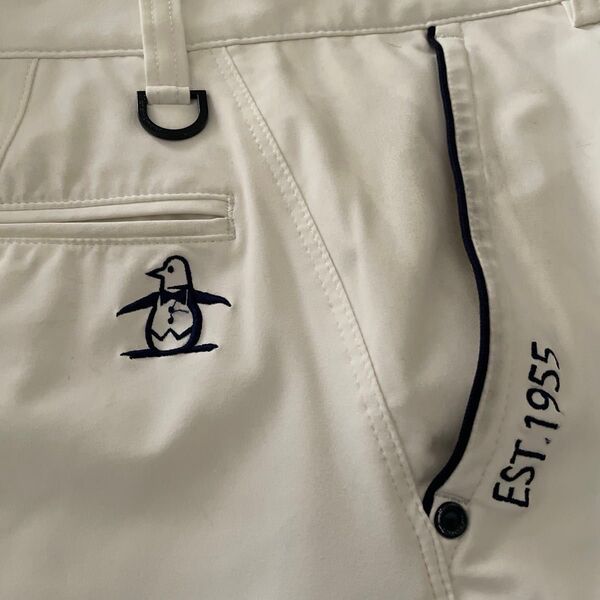 Munsingwear ゴルフパンツ ホワイト ストレッチ