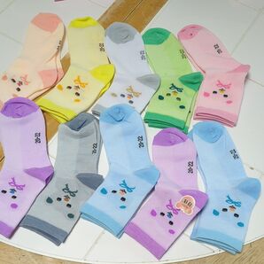 20〜22cm 女性用靴下 靴下 おしゃれ 女の子靴下 女児向け通勤性いい