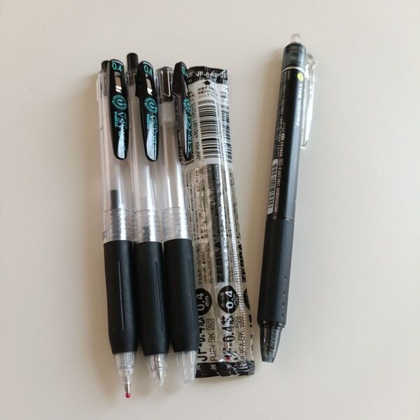 ZEBRA サラサクリップ ジェルボールペン PILOT フリクション 未使用あり