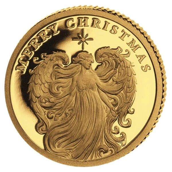 金貨 天使マリアとヒョウ 観賞用プルーフ コインカプセル入り 保証書付き 発行枚数1000枚のみ