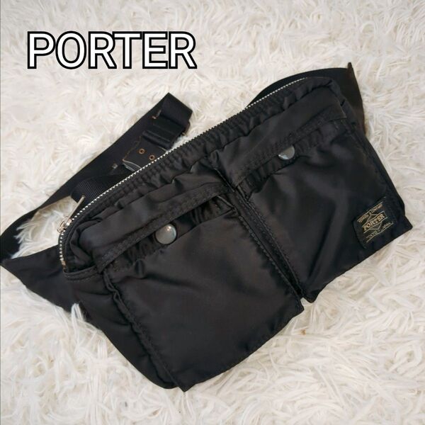 ポーター タンカー ヒップバッグ ボディバッグPORTER 吉田カバン TANKER 日本製 斜めがけ ウエストバッグ