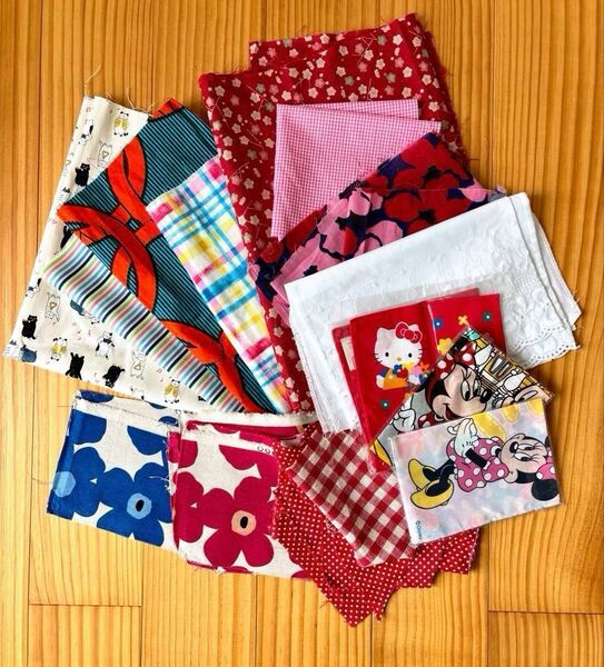 ハギレ生地まとめ ハンドメイド 手芸 パッチワーク