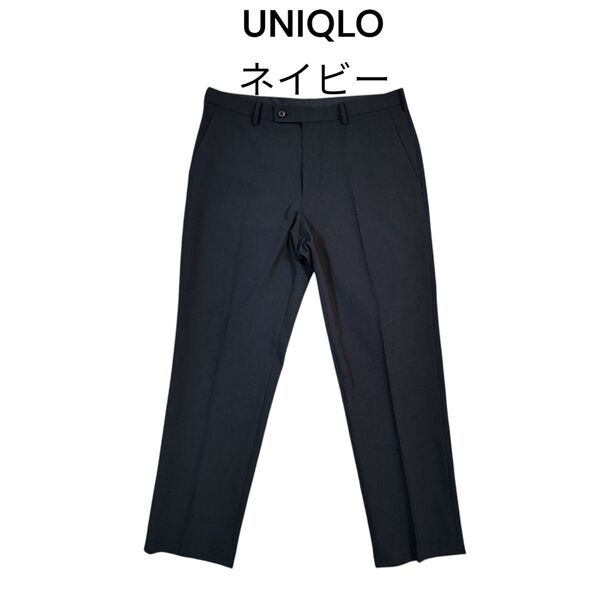 ユニクロ ネイビー 感動パンツ 85cm UNIQLO