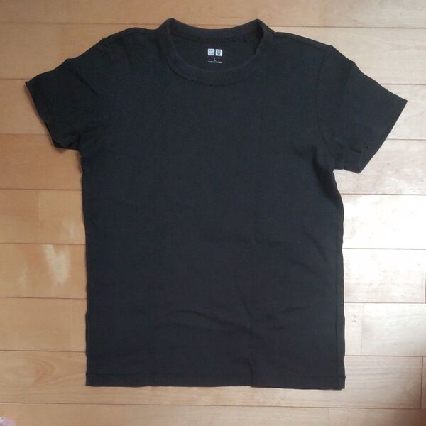 ユニクロ Uniqlo U クルーネックTシャツ ブラック L