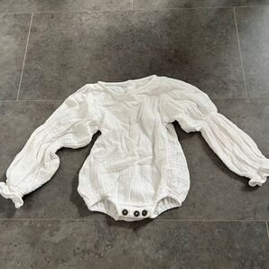 son and daughter 1y ロンパース