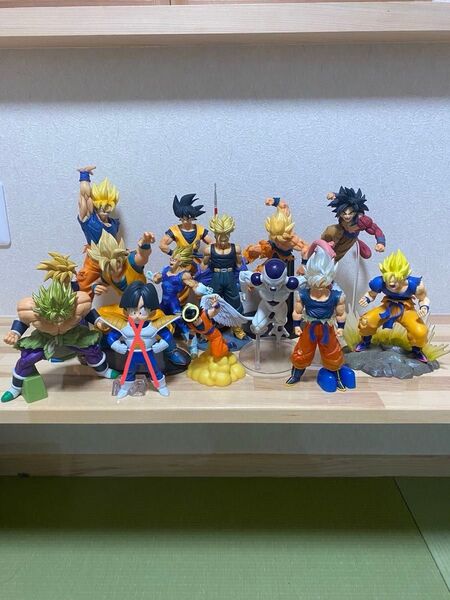 ドラゴンボール フィギュア まとめ売り 孫悟空 20th ブロリー 孫悟飯 フリーザ 一番くじ 14体
