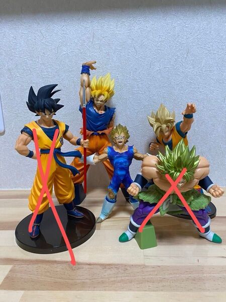 ドラゴンボール フィギュア ブロリー プライズ 20th ブラッド 孫悟空 ベジータ まとめ まとめ売り