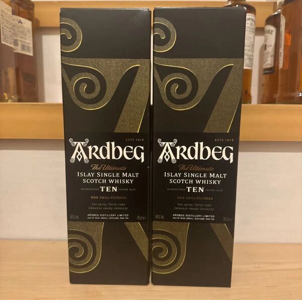アードベッグ 10年 ARDBEG TEN YEARS OLD スコッチウイスキー 2本セット