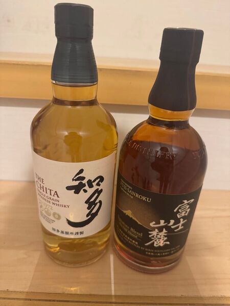 サントリー 知多 キリンウィスキー 富士山麓 飲み比べセット