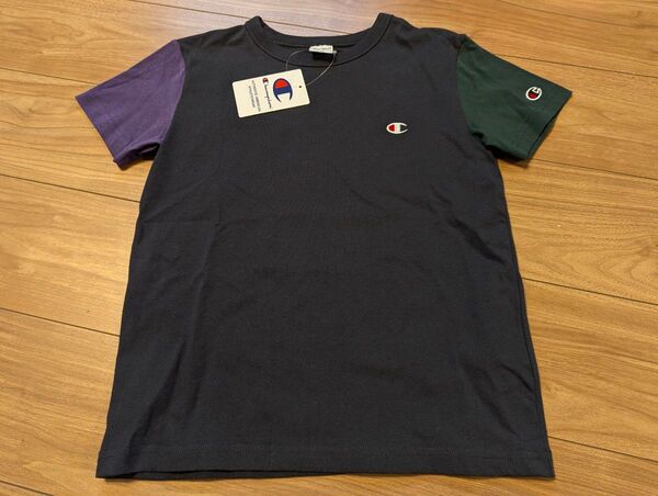 チャンピオン キッズ Tシャツ 子供服 半袖 140 ワンポイント 新品 未使用
