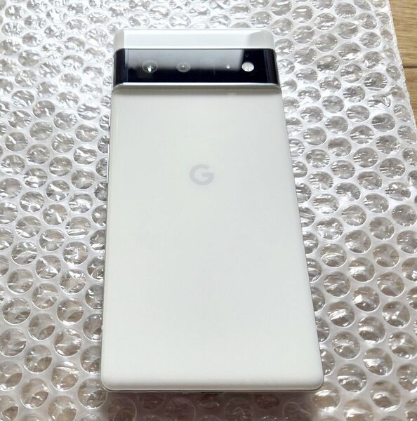 美品 Google Pixel6 Pro 128GB クラウディホワイト 公式SIMフリー