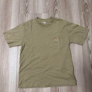 ダントン ポケットTシャツ ベージュ メンズ