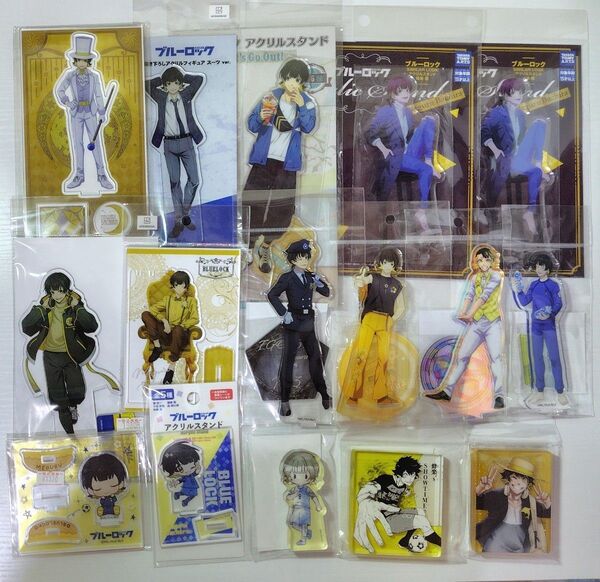 蜂楽廻② アクリルスタンド グッズ ブルーロック まとめ売り ブルロ 原画展 アクリルブロック