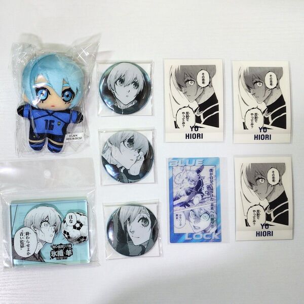 氷織羊 ブルーロック グッズ まとめ売り 原画展 ぬいぐるみ ぱしゃこれ 缶バッジ アクリルブロック