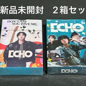 新品未開封 BTS JIN ジン ECHO ロモカード&ホログラフィックロモカード 2箱セット