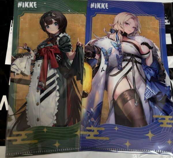勝利の女神NIKKE 京都限定 チケットホルダー ミカ、ルドミラ