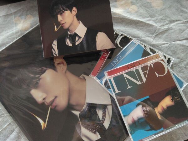 ジュノ CAN I 3形態BOX & CD 3枚 & クリアファイル 2PM JUNHO
