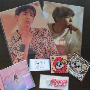 2PM ニックン CD & クリアファイル & キーホルダー 等グッズセット